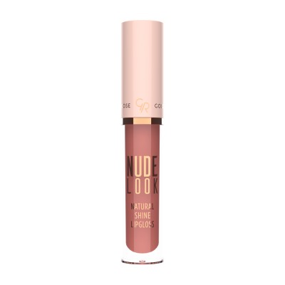 GOLDEN ROSE Nude Look Natural Shine Lipgloss 4.5g - 04 Peachy Nude